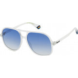 Polaroid sunglasses PLD 6217 S blue frame, UK version