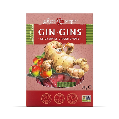 Holland & Barrett The Ginger People Gin Gins Spiced Apple Chewy Candy 84g- Buy online at McGrocer