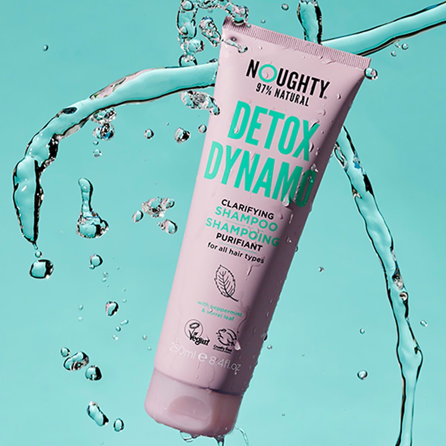 Noughty Detox Dynamo clarifying shampoo 250ml (British brand)