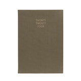 Sainsbury's Home DTP Diary Olive A5 GOODS Sainsburys   