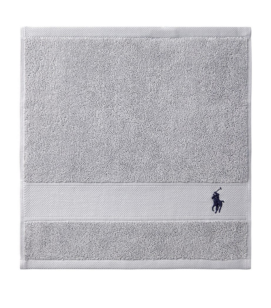 Ralph Lauren Polo Player face cloth 33cm square imported from the UK