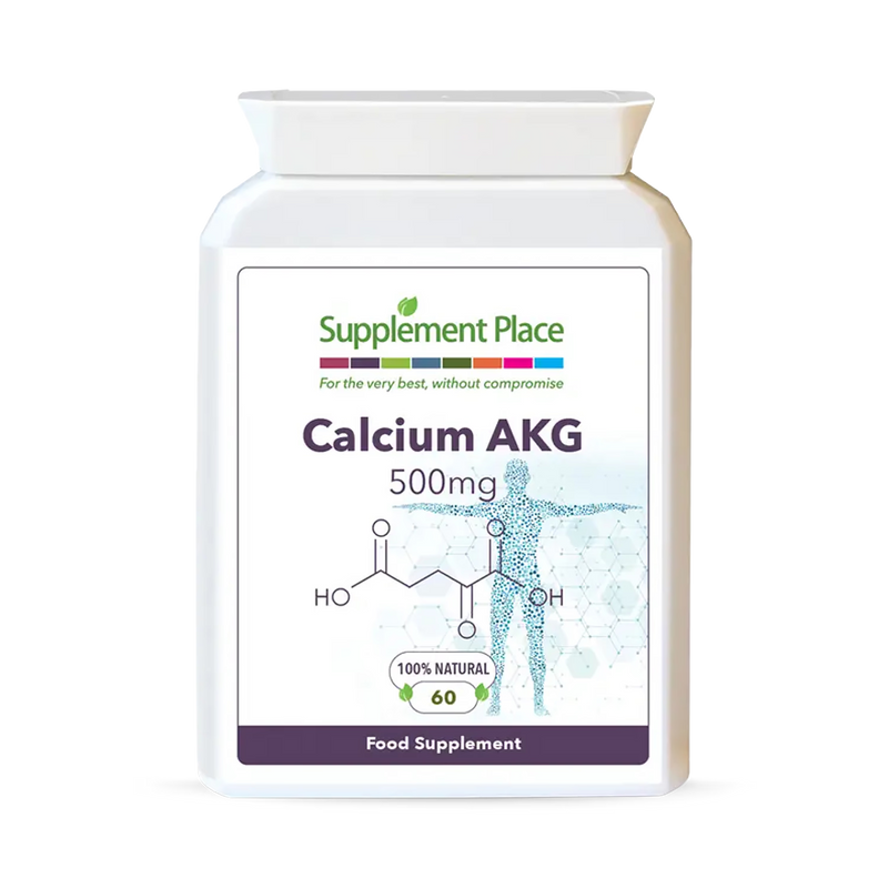 Supplement Place Calcium AKG 500mg 60 capsules, UK version