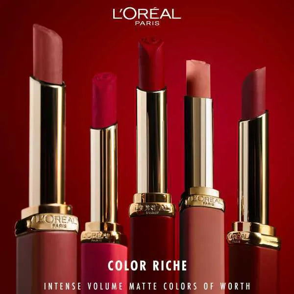 L'Oréal Paris Matte Lipstick 600 Nude Audacious, UK version