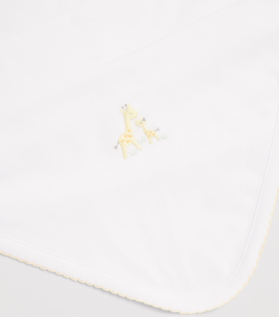 Kissy Kissy Babydecke mit Giraffenstickerei, UK-Version