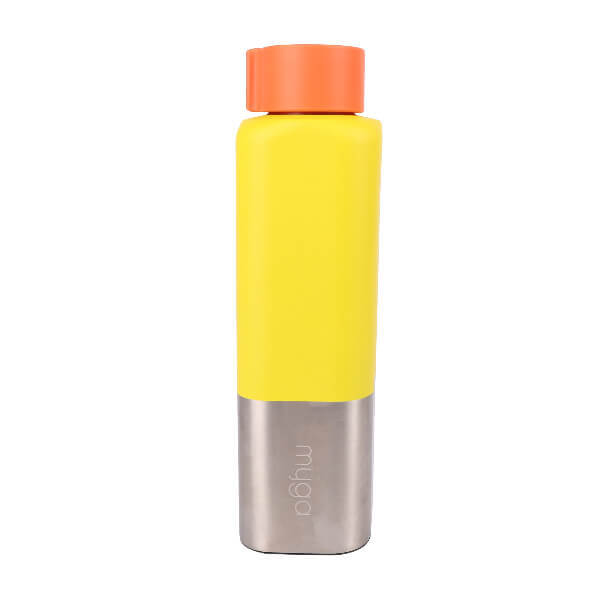 Myga square water bottle green 650ml, UK version