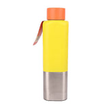 Myga square water bottle green 650ml, UK version