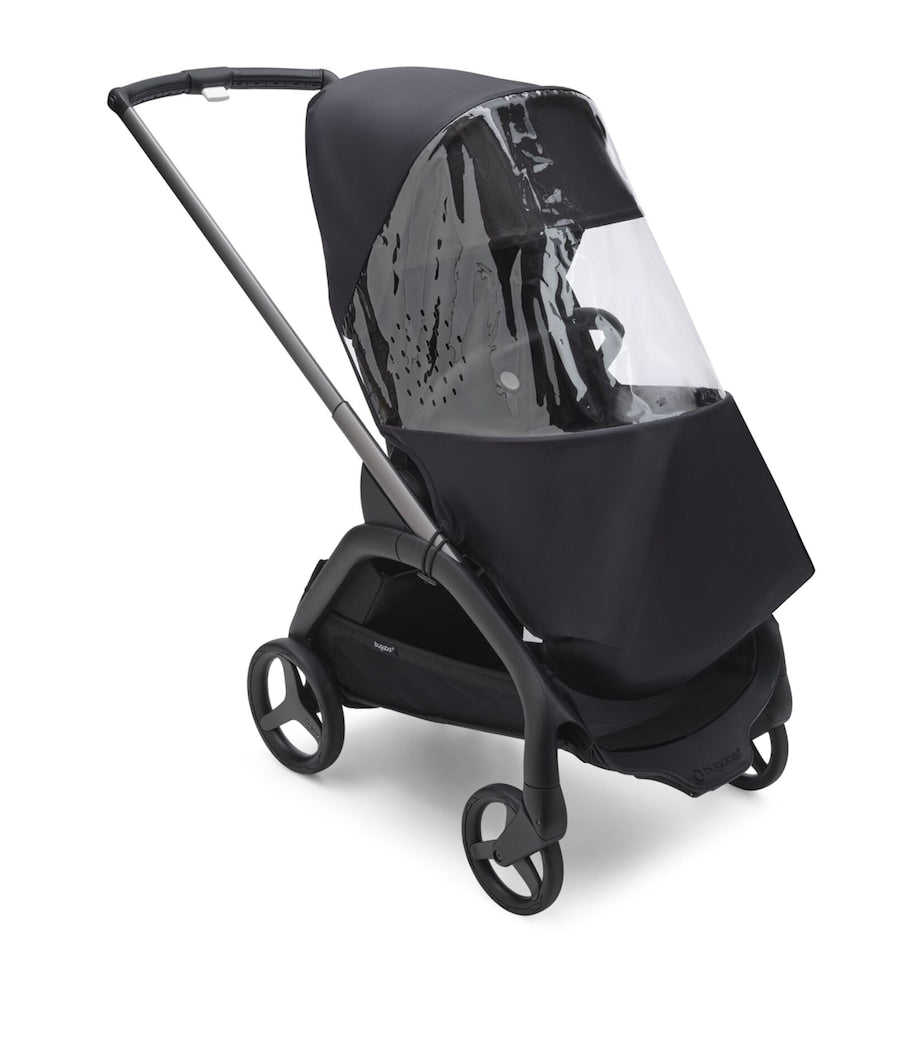 Bugaboo pushchair rain cover with transparent panel for bassinet and chair - British product