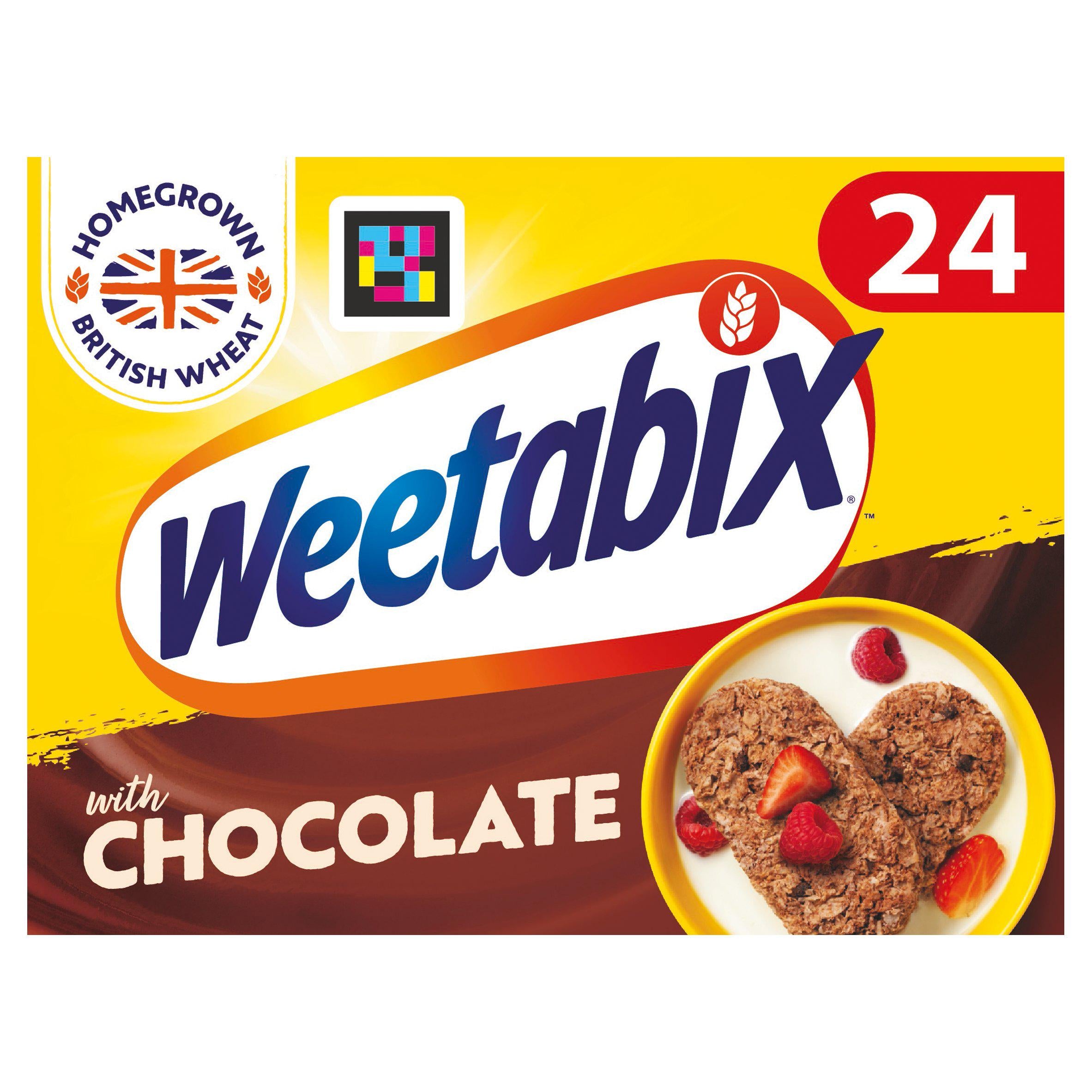 Weetabix Chocolate Cereal x24 540g cereals Sainsburys   