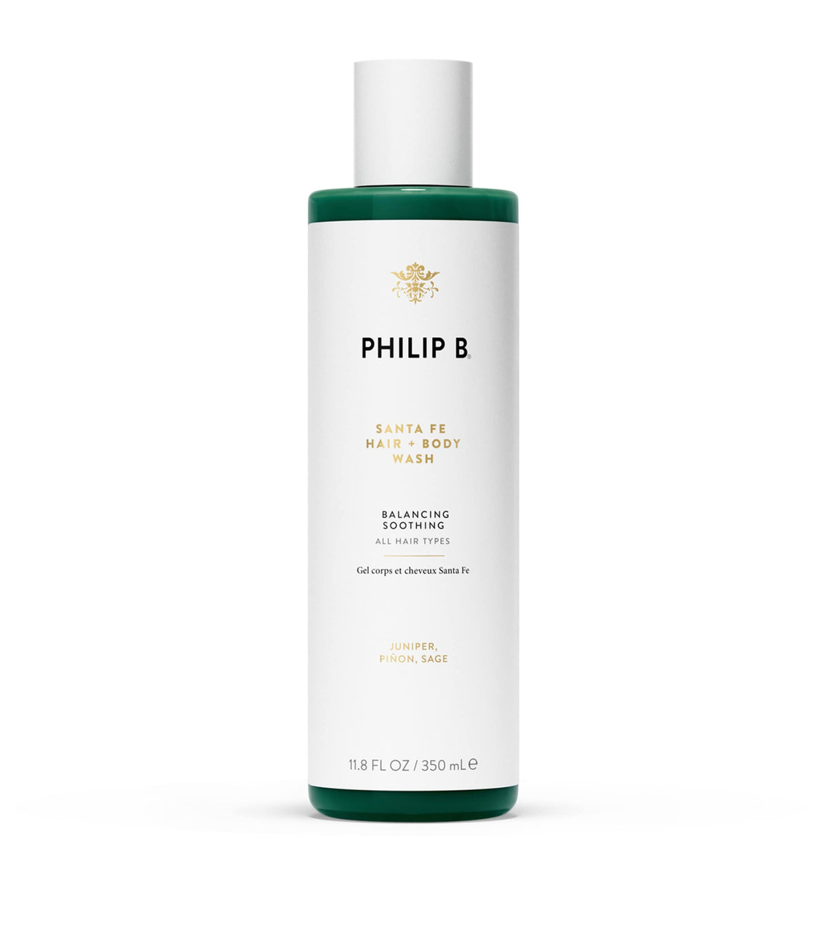 Philip B Santa Fe hair body wash 350ml, imported from the UK