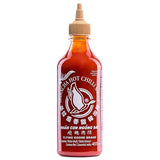Flying Goose Sriracha hot chilli sauce extra garlic - British product