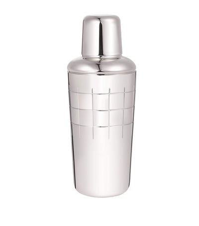Harrods Christofle Graphik Silver-Plated Cocktail Shaker- Buy online at McGrocer