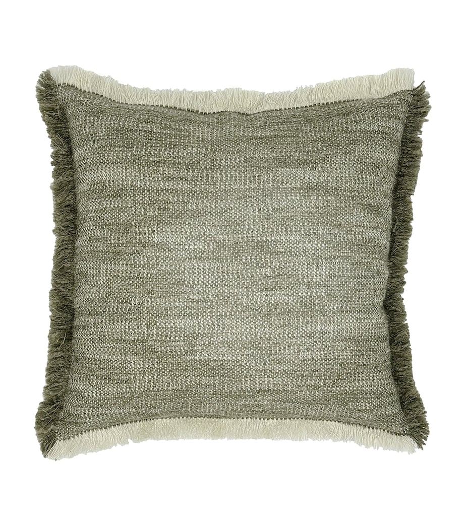 de Le Cuona linen-wool blend Tatami cushion 50cm x 50cm - British product