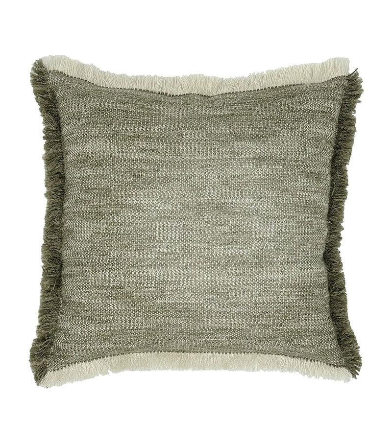 de Le Cuona linen-wool blend Tatami cushion 50cm x 50cm - British product