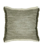 de Le Cuona linen-wool blend Tatami cushion 50cm x 50cm - British product