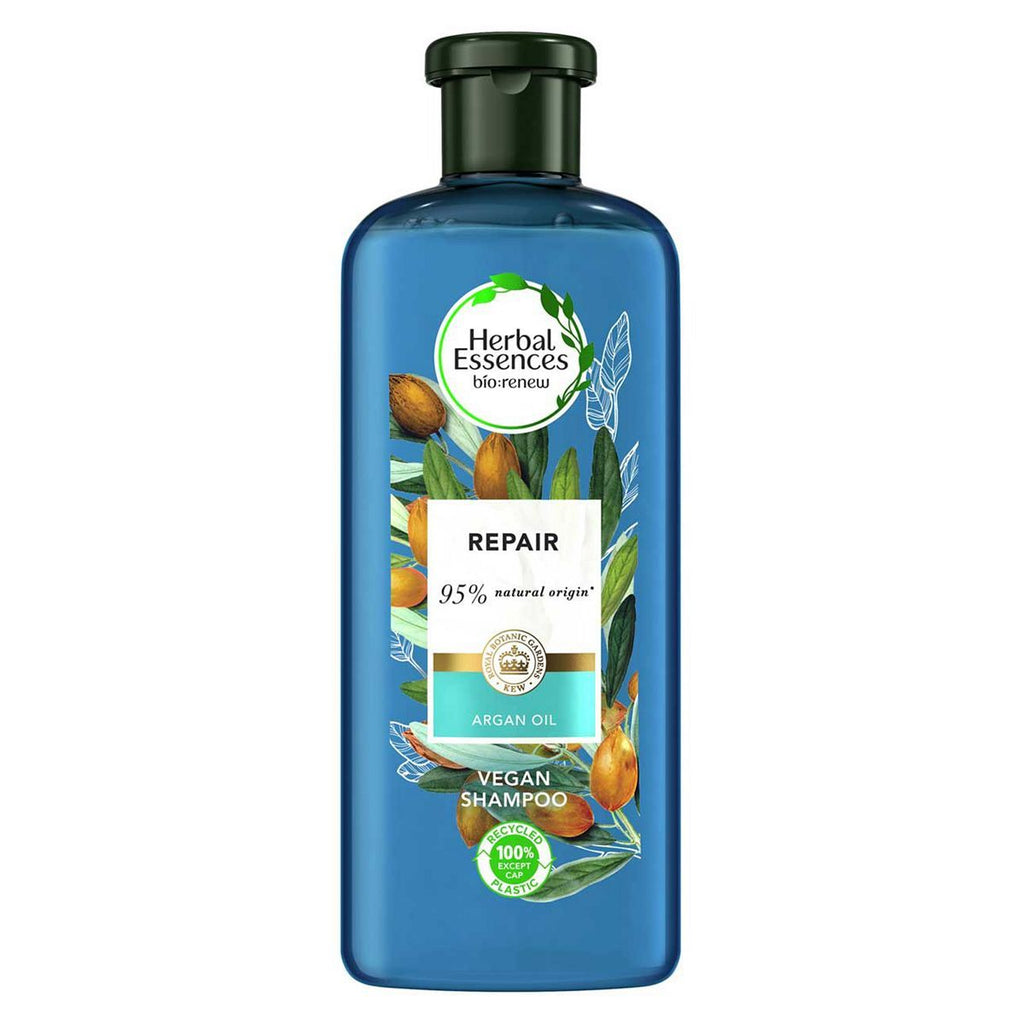 Herbal Essences Bio Renew Argan Oil Repairing Vegan Shampoo For Dry & Damaged Hair 400ml