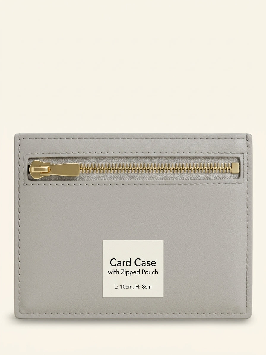 Mulberry small classic grain leather credit card slip, compact wallet - British product