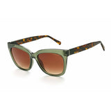 Radley women's gradient sunglasses in green tortoise, imported from the UK