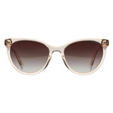 Polaroid gold polarised women sunglasses cat-eye (British brand)