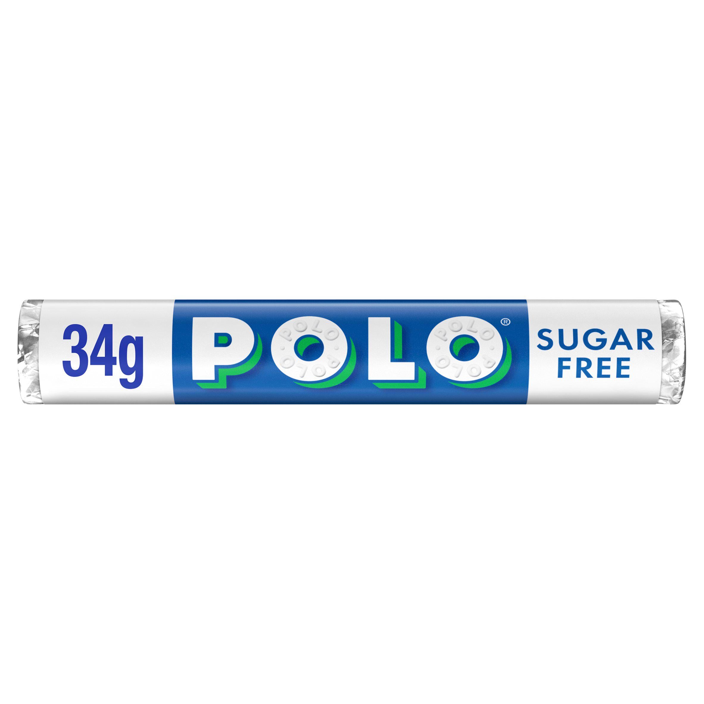 Polo Sugar Free Mint Tube 33.4g sweets Sainsburys   