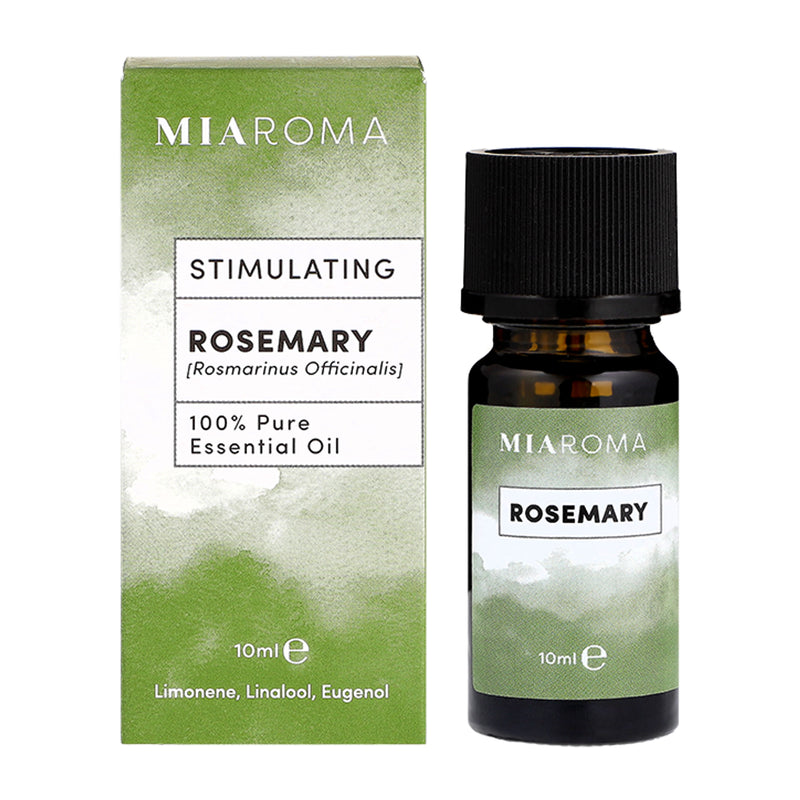 Miaroma Rosemary Pure Essential Oil 10ml, imported from the UK