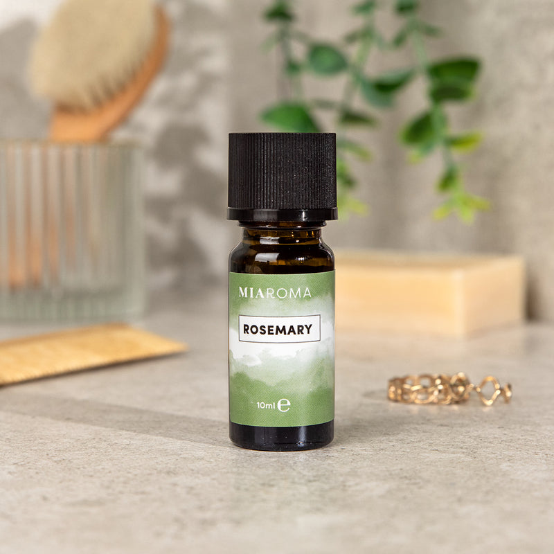 Miaroma Rosemary Pure Essential Oil 10ml, imported from the UK