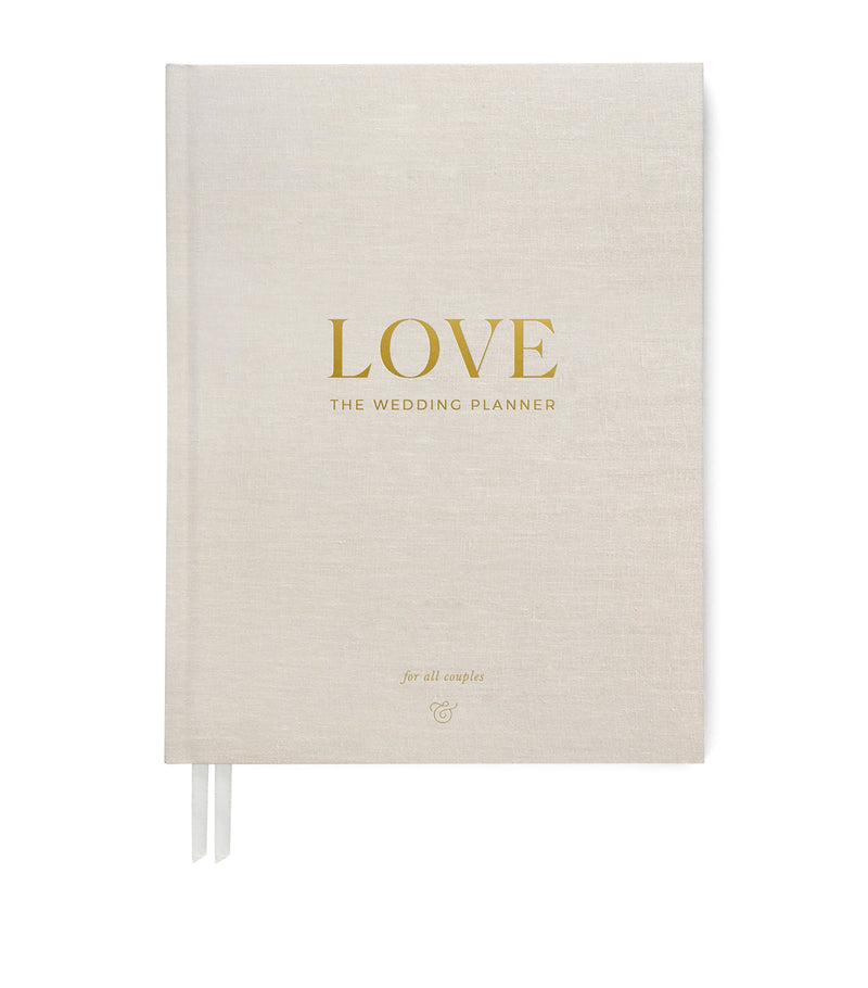 Blush and Gold wedding planner - British product