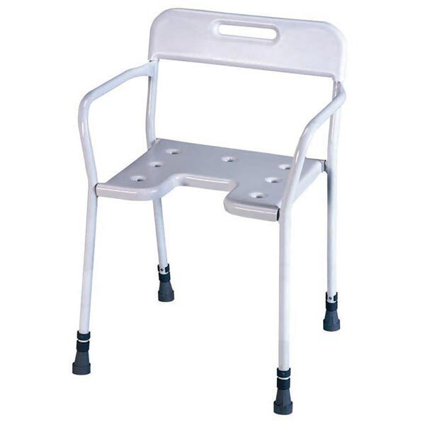 Aidapt Darenth Height Adjustable Shower Chair GOODS Superdrug   