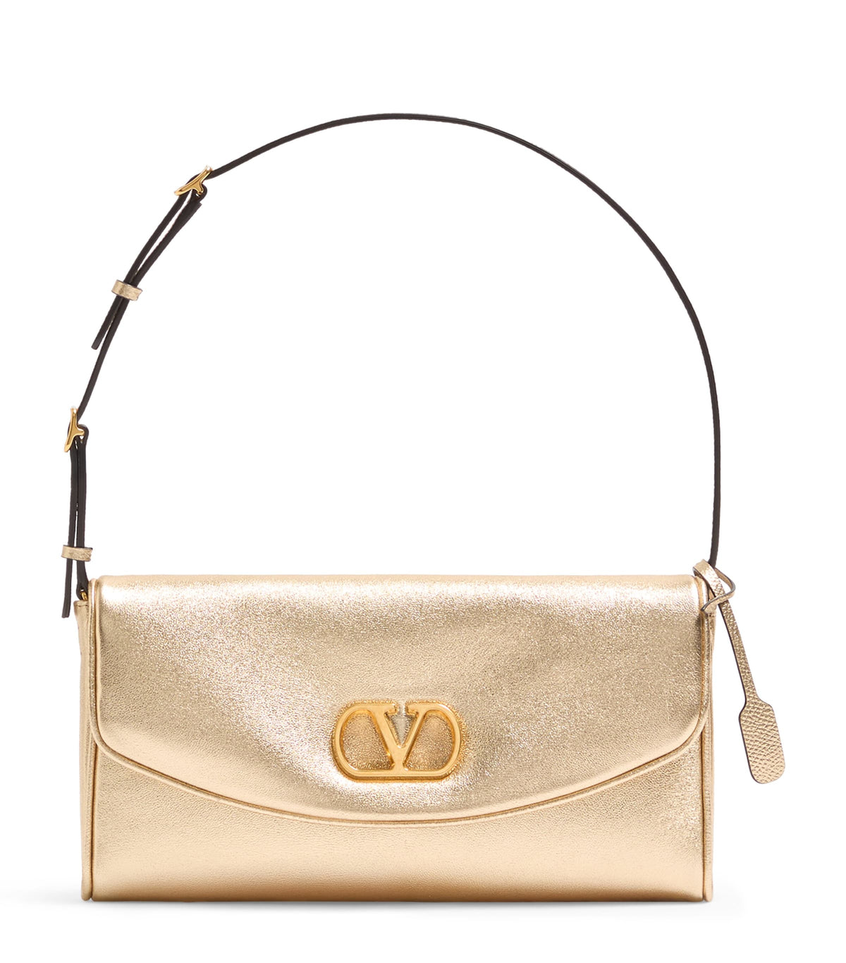 Small Leather DeVain Shoulder Bag