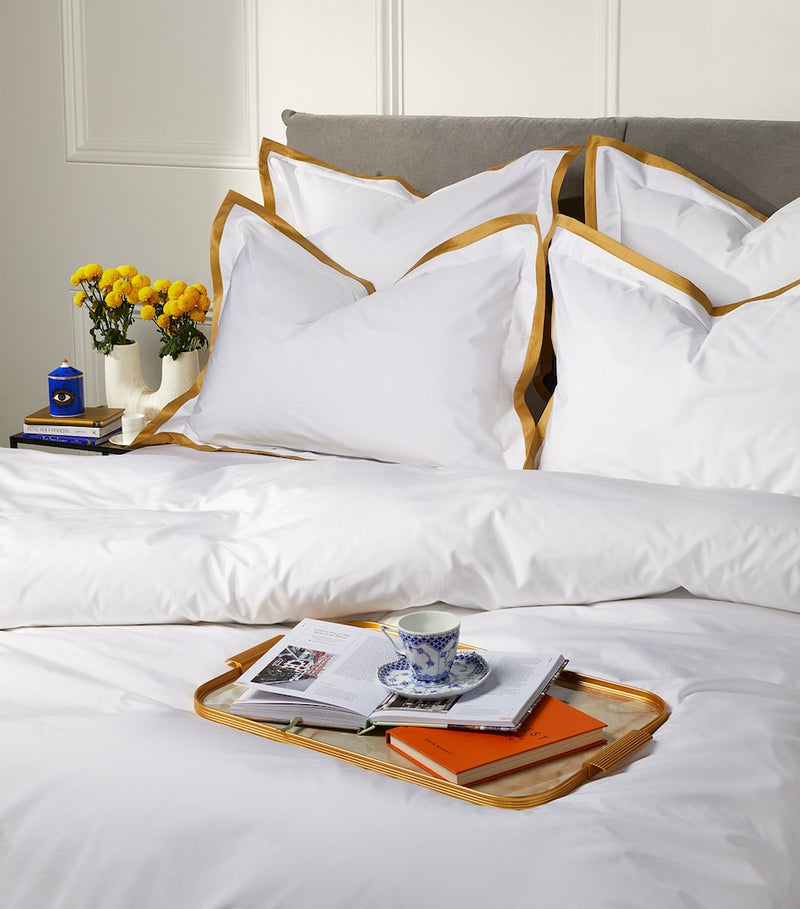 Celso De Lemos Oxford pillowcase with contrasting trims 50x75cm - British product