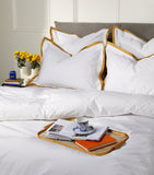 Celso De Lemos Oxford pillowcase with contrasting trims 50x75cm - British product
