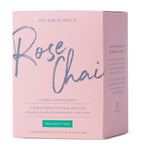JP's Originals Rose Chai water-soluble tea pyramids 80g, UK version