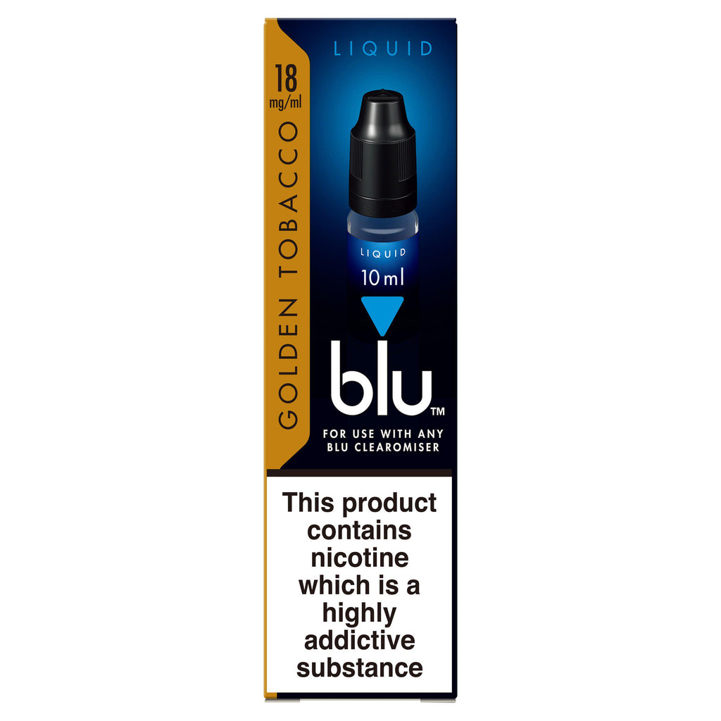 blu Golden Tobacco Liquid 10ml 18mg/ml