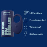 Tabooboo vibrating love ring 3.25 inch rechargeable, UK version