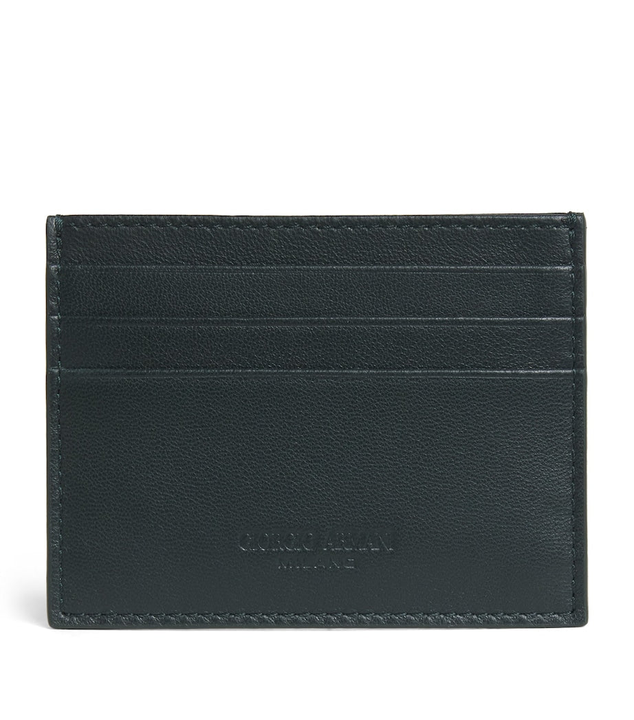Giorgio Armani lambskin card holder 8x10.5cm, UK version