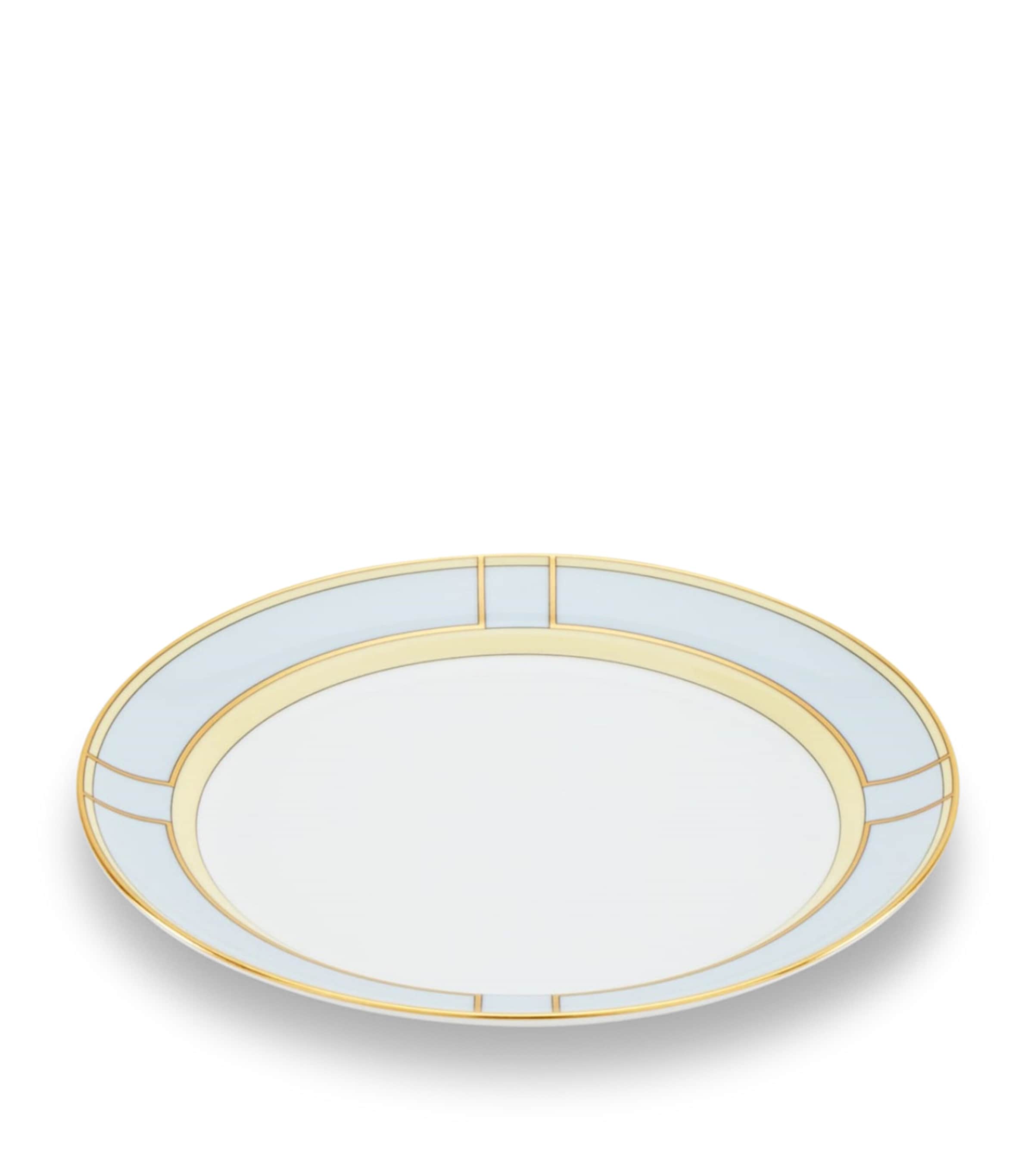 GINORI 1735 porcelain Celeste side plate 24cm, UK version