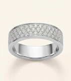 Cartier white gold diamond pavé LOVE ring, UK version
