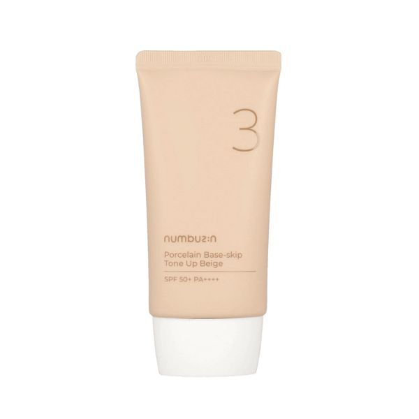 NUMBUZIN No. 3 Porcelain Base-skip Tone Up Beige 50ml