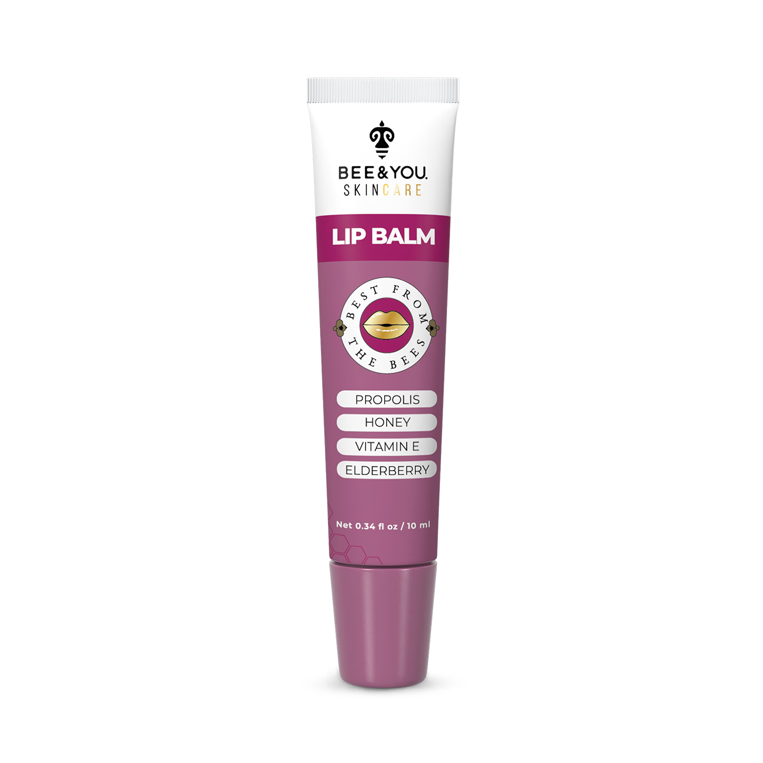 Bee&You Propolis Elderberry Lip Balm 10ml - British product
