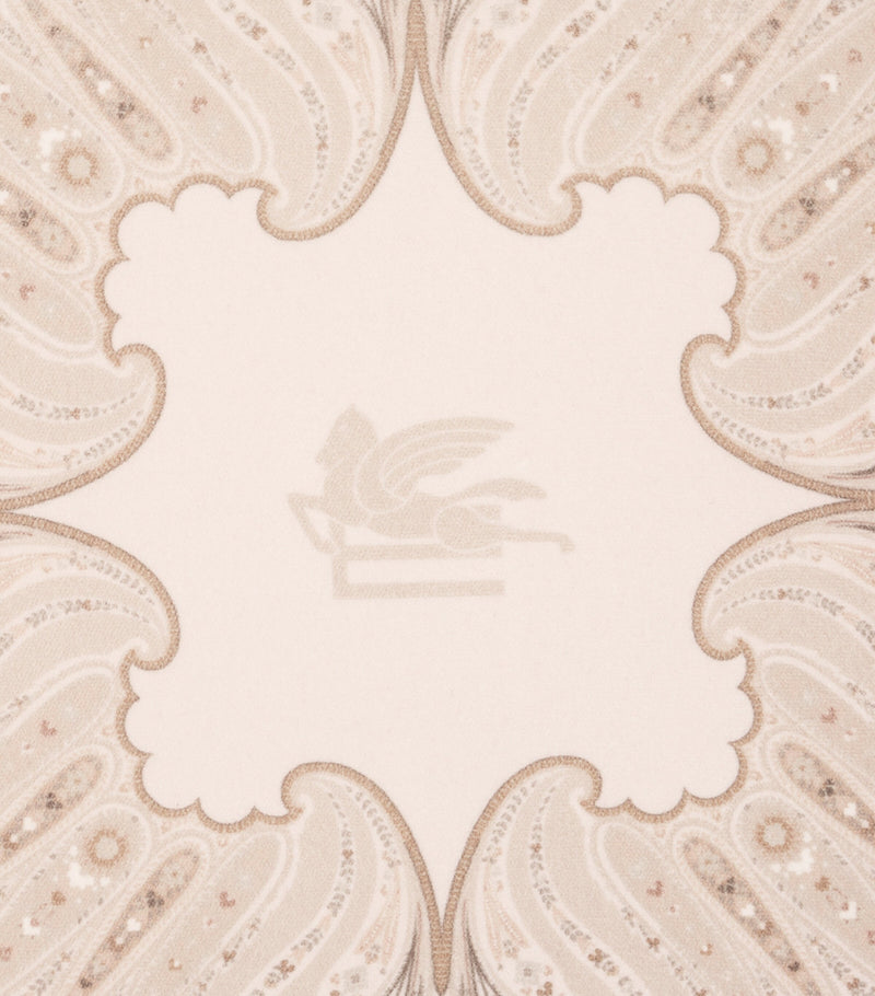 Etro cotton velvet Kiri cushion 45cm x 45cm - British product