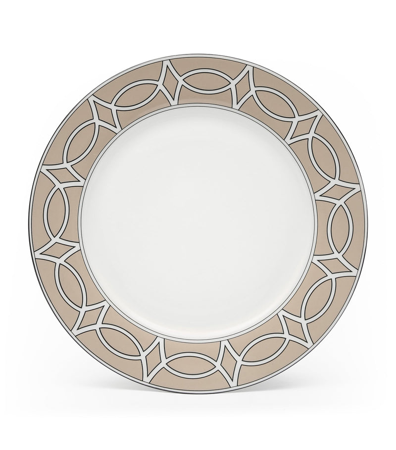O.W. London geometric print dinner plates set of two, 26cm, imported from the UK