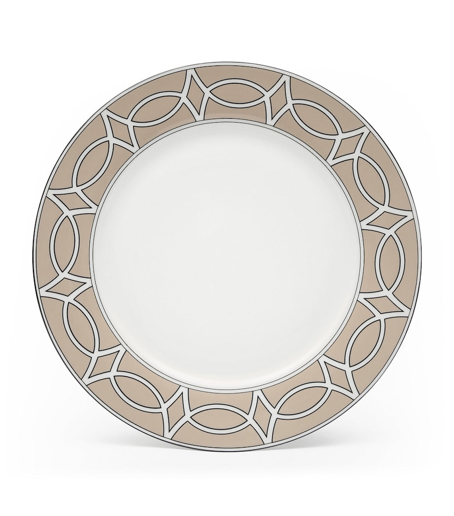 O.W. London geometric print dinner plates set of two, 26cm, imported from the UK