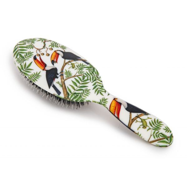 Rock & Ruddle Toucans Large Synthetic Bristle Hairbrush GOODS Superdrug   