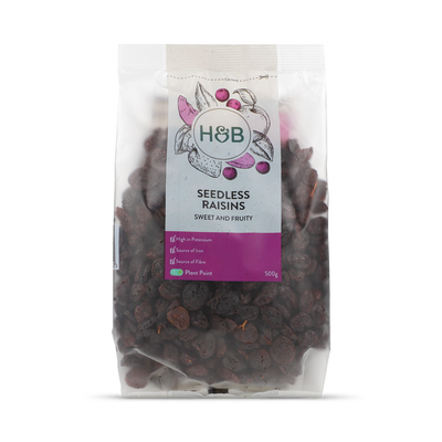 Holland & Barrett Holland & Barrett Seedless Raisins 500g- Buy online at McGrocer