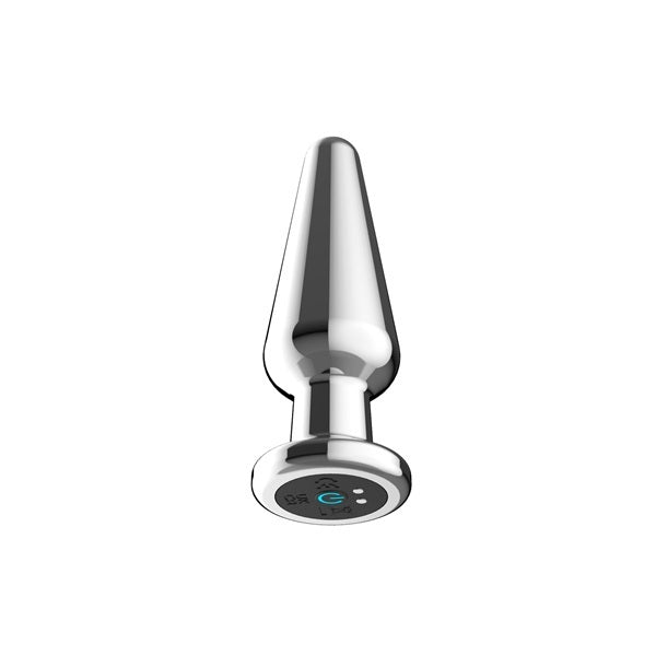 Loving Joy remote controlled metal vibrating butt plug, imported from the UK