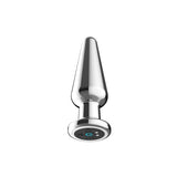 Loving Joy remote controlled metal vibrating butt plug, imported from the UK