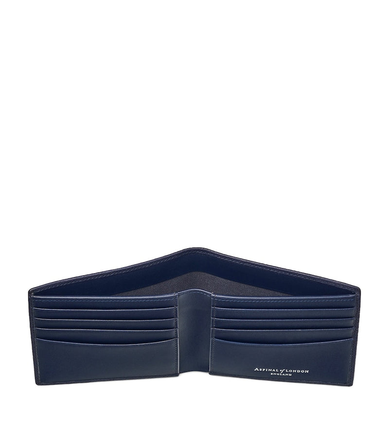 Aspinal of London classic billfold leather wallet (British brand)