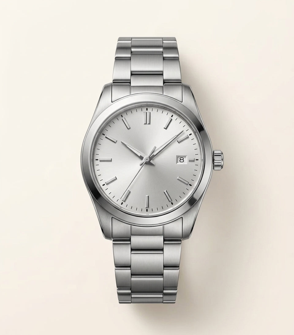 Cartier Santos steel watch 34.5mm, imported from the UK