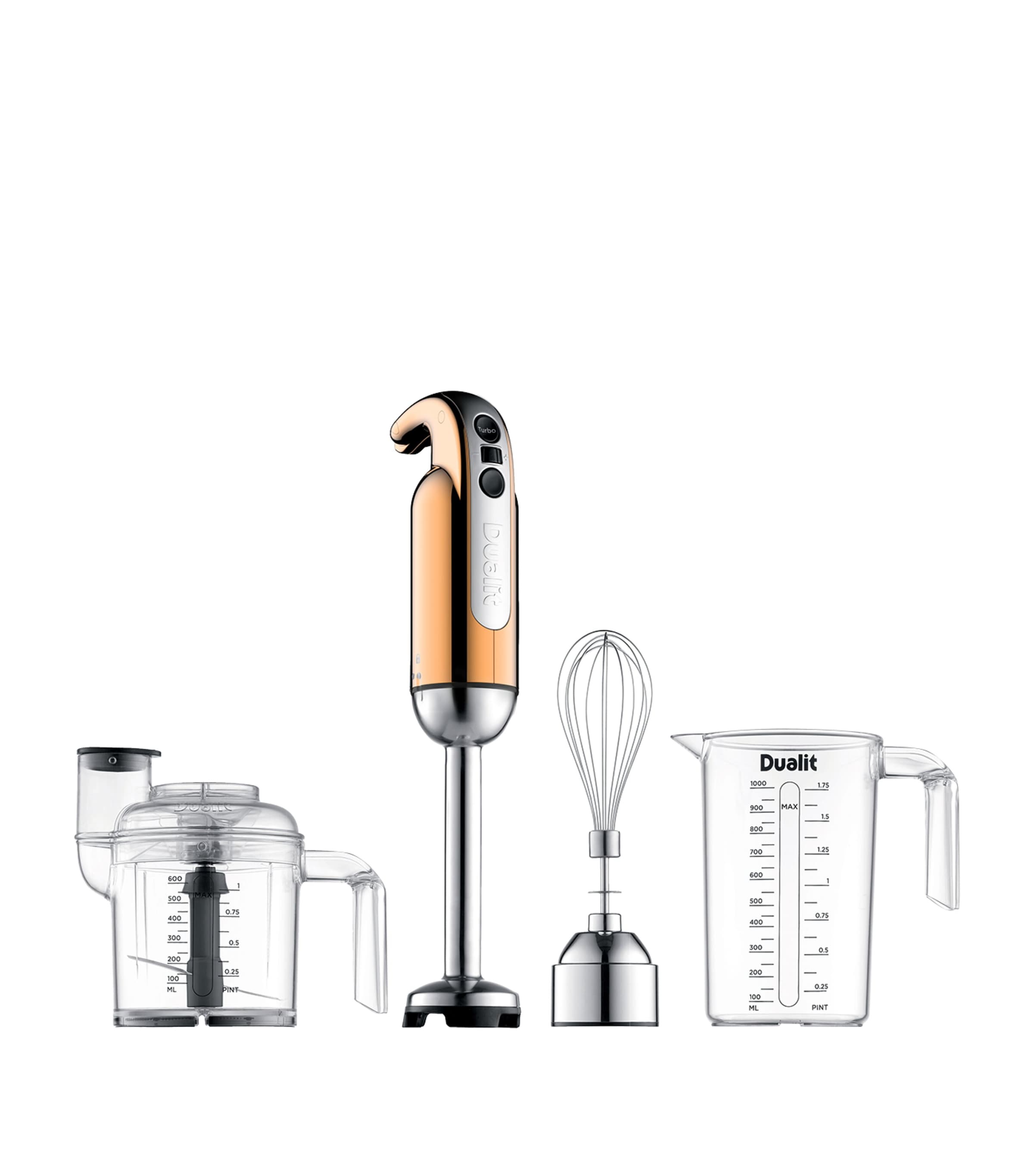 Dualit Copper hand blender set - British product