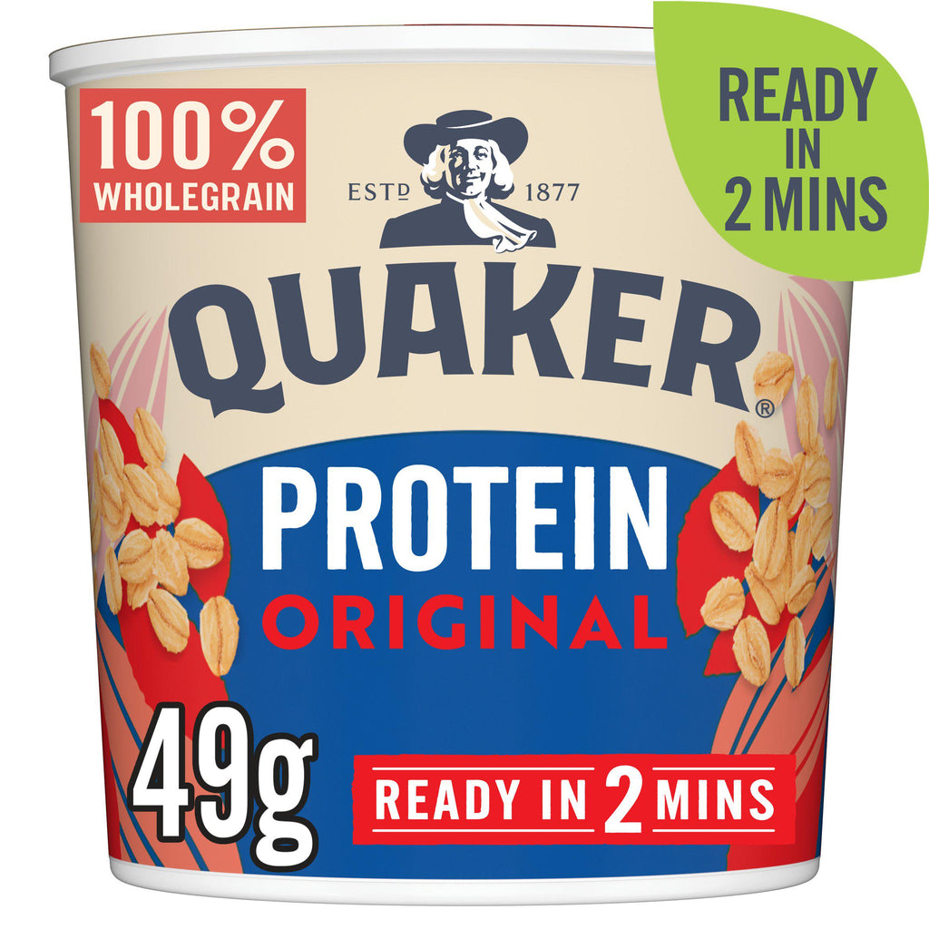 Quaker Oat So Simple Protein Original Porridge Pot 49g