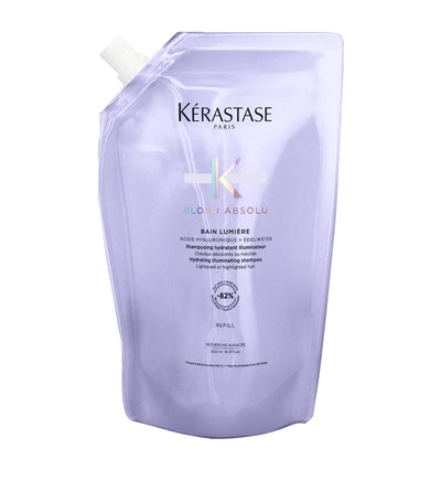 Harrods Blonde Hydrating Purifying Shampoo with Hyaluronic Acid and Edelweiss 500ml Refill- Buy online at McGrocer